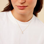 Collier Derby Or Jaune Oxyde De Zirconium - Colliers Femme | Histoire d&rsquo;Or