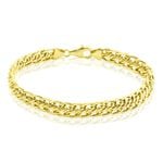Bracelet Joline Maille Russe Or Jaune - Bracelets cha&icirc;ne Femme | Histoire d&rsquo;Or