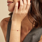 Bracelet Livius Or Jaune Rubis - Bracelets Femme | Histoire d&rsquo;Or