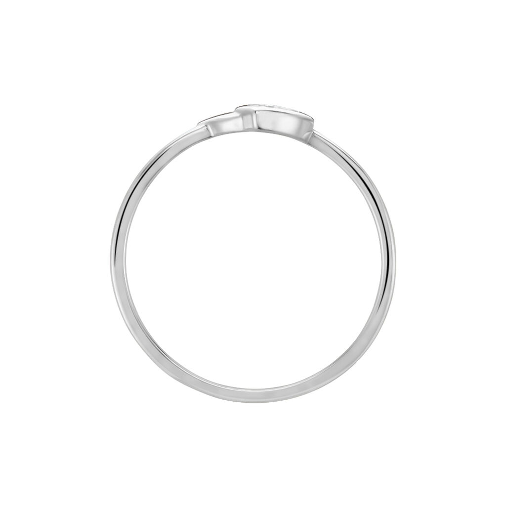 Bague Dounyo Argent Oxyde De Zirconium - Bagues avec pierre Femme | Histoire d’Or