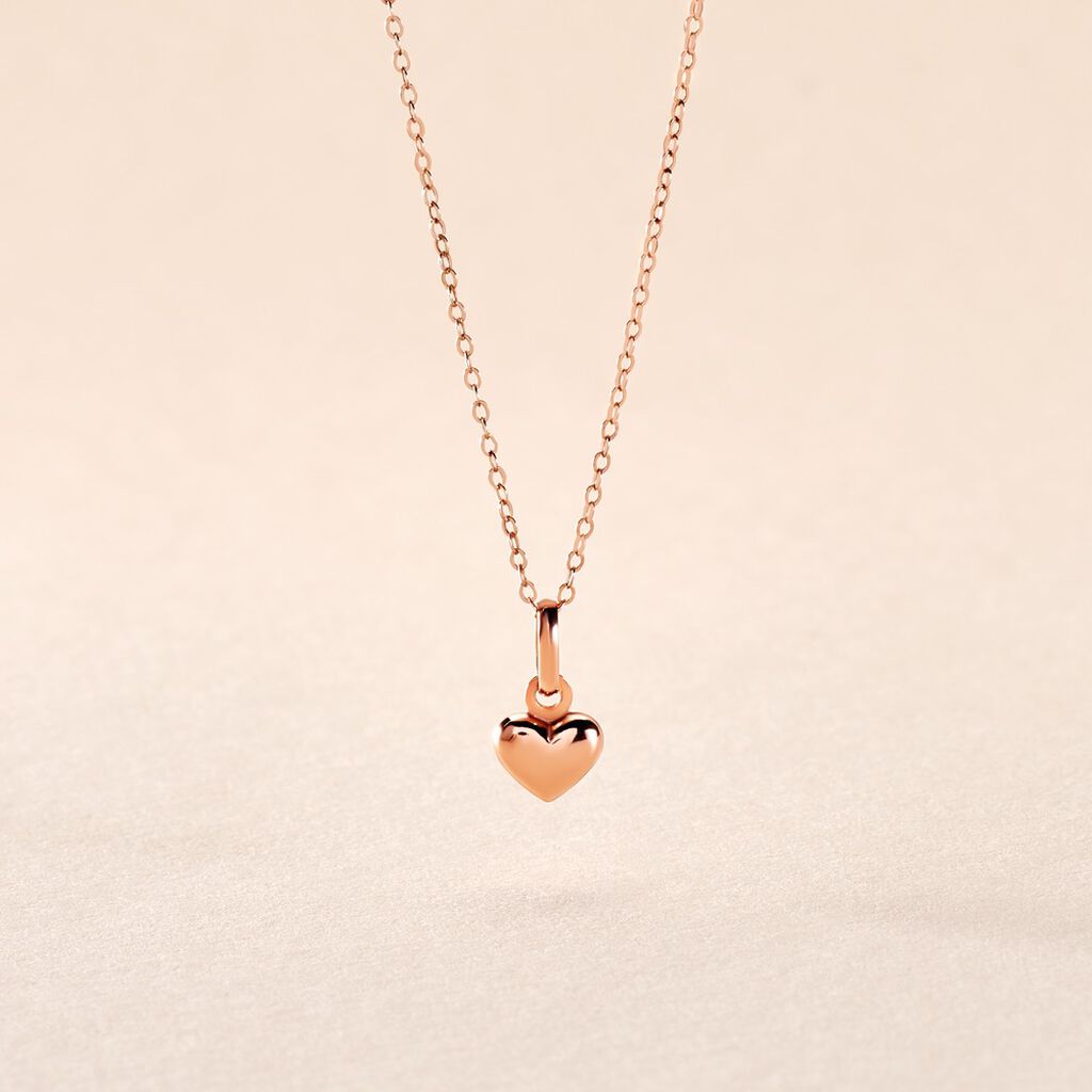 Collier Aricia Or Rose - Colliers Enfant | Histoire d&rsquo;Or