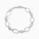 Bracelet Paulita Argent Blanc - Bracelets Femme | Histoire d&rsquo;Or