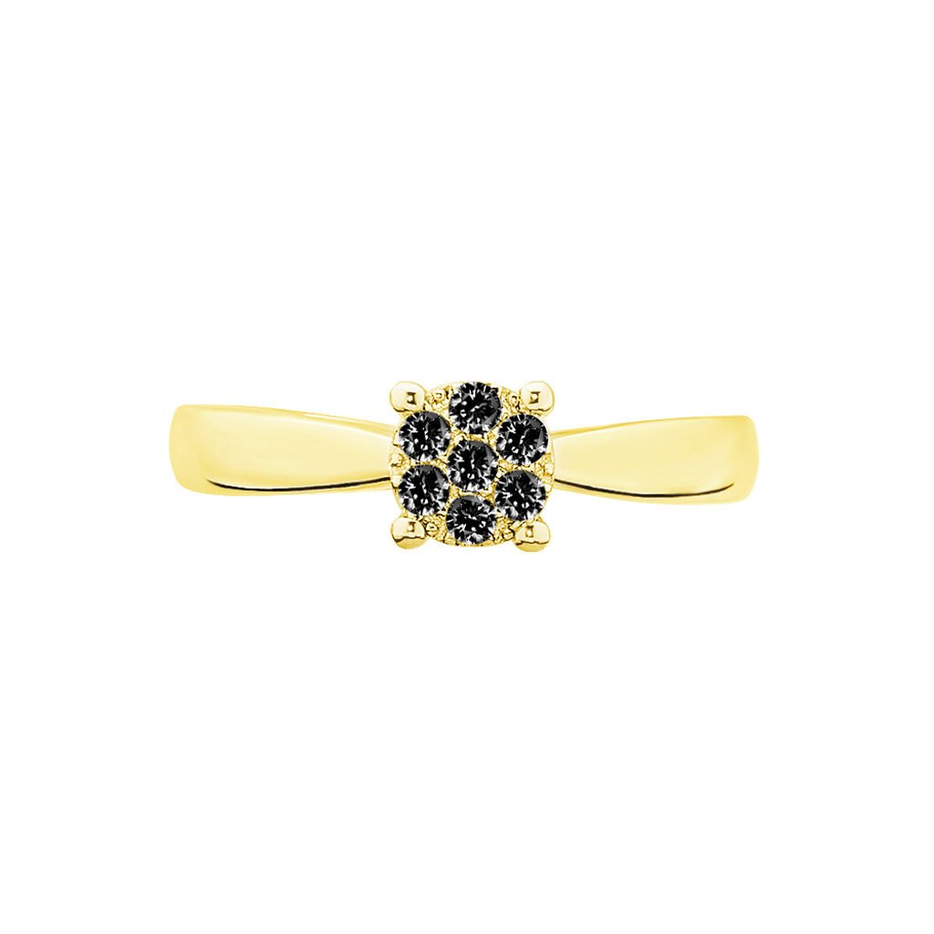 Bague Solitaire Collection Grace Or Jaune Diamant - Bagues solitaires Femme | Histoire d&rsquo;Or