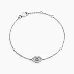 Bracelet Symbolique Argent Blanc Oxyde De Zirconium - Bracelets Femme | Histoire d&rsquo;Or