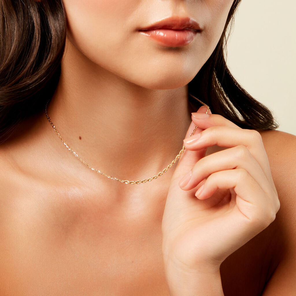 Chaine Cormag Or Jaune - Chaines Femme | Histoire d’Or