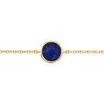 Bracelet Plaqu&eacute; Or Neassasodalite - Bracelets Femme | Histoire d&rsquo;Or