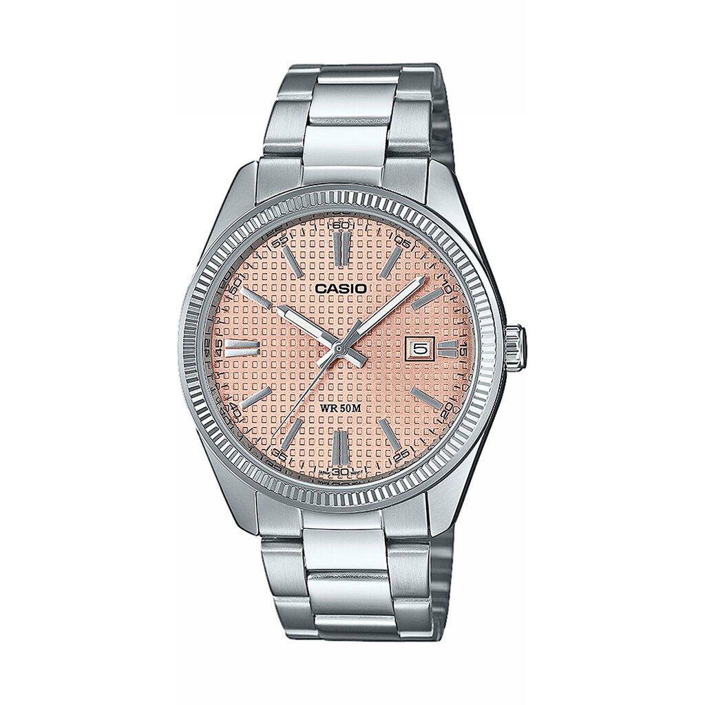 Montre Casio Collection Timeless Orange - Montres Famille | Histoire d&rsquo;Or