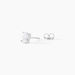 Boucles D'oreilles Puces Mathilda Argent Blanc Oxyde De Zirconium - Boucles d'oreilles fantaisie Femme | Histoire d’Or