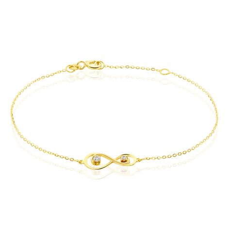Bracelet Ademar Or Jaune Oxyde De Zirconium - Bracelets Femme | Histoire d’Or