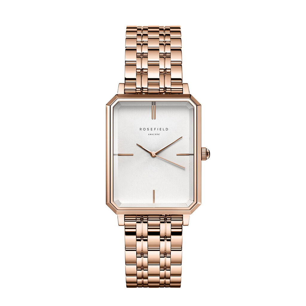 Montre Rosefield Octagon Blanc