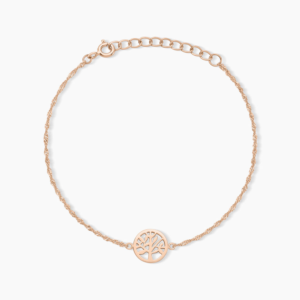Bracelet Ieva Argent Rose - Bracelets Femme | Histoire d’Or