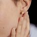 Boucles D'oreilles Puces Fidelia Boule Or Jaune - Clous d'oreilles Femme | Histoire d’Or