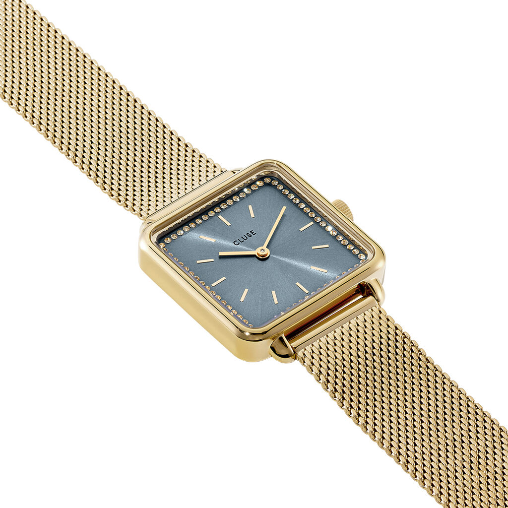 Montre Cluse Tetragone Bleu - Montres Femme | Histoire d’Or