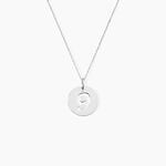 Pendentif Efiso Argent Blanc - Pendentifs Famille | Histoire d&rsquo;Or