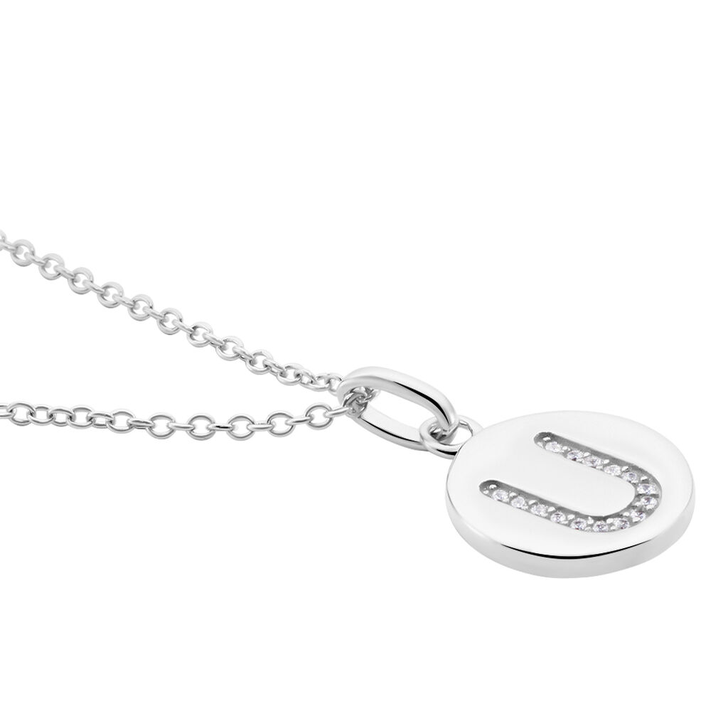 Collier Argent Eugenien Oxydes De Zirconium - Colliers fantaisie Femme | Histoire d’Or