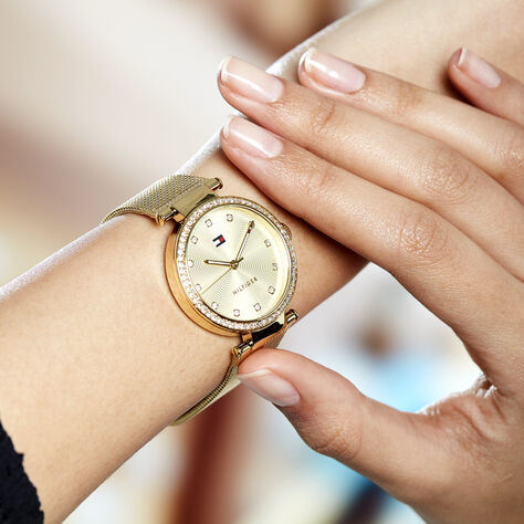 Montre Tommy Hilfiger Champagne - Montres Femme | Histoire d’Or