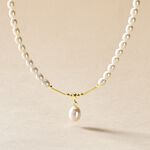 Collier Stella-rose Or Jaune Perle De Culture - Colliers Femme | Histoire d&rsquo;Or
