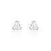 Boucles D'oreilles Puces Charlyne Argent Blanc Oxyde De Zirconium - Boucles d'oreilles fantaisie Femme | Histoire d’Or