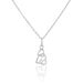 Collier Roma Argent Blanc Oxyde De Zirconium - Colliers fantaisie Femme | Histoire d’Or