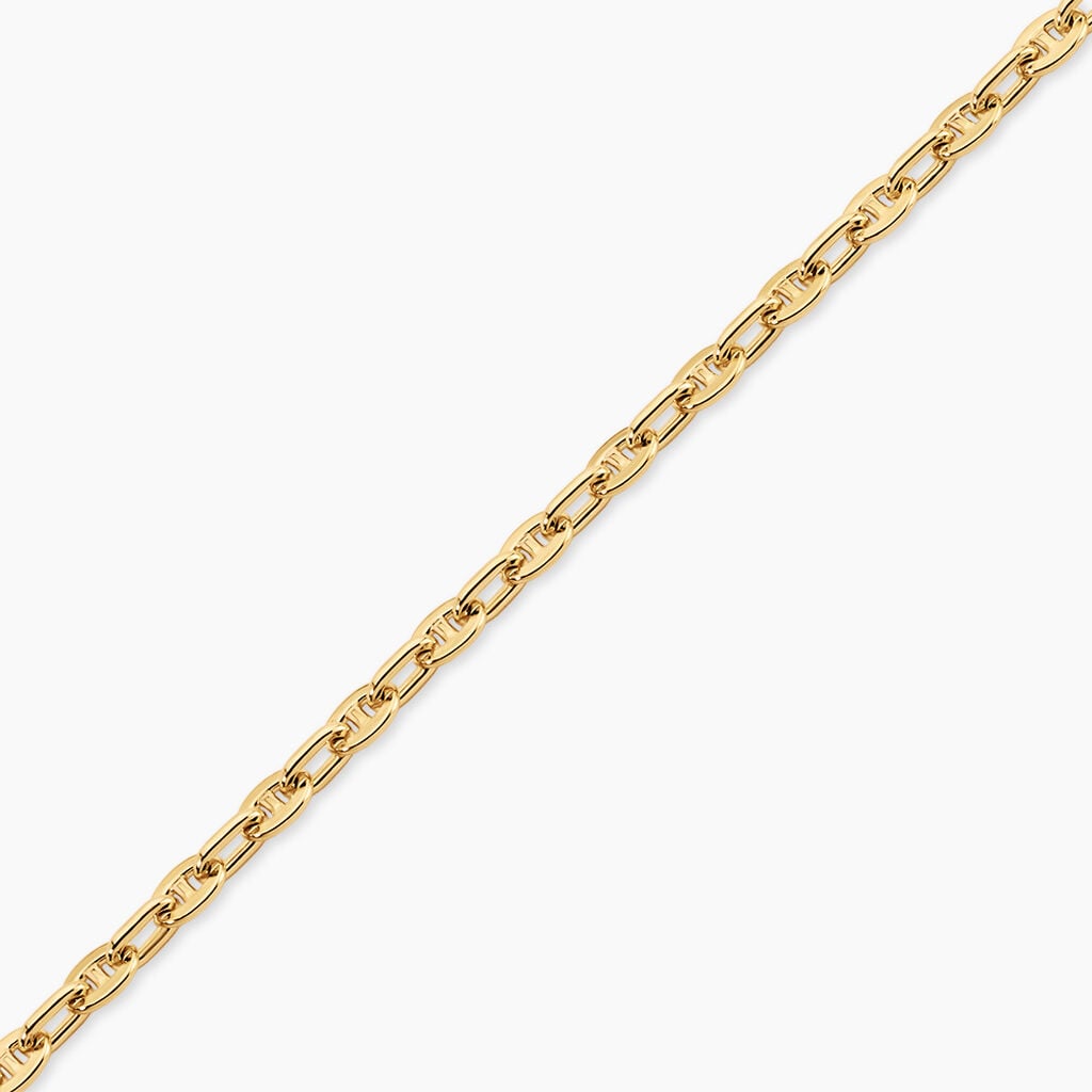 Bracelet Wynter Argent Dor&eacute; A L'Or 750/1000 - Bijoux sans pierre Femme | Histoire d&rsquo;Or