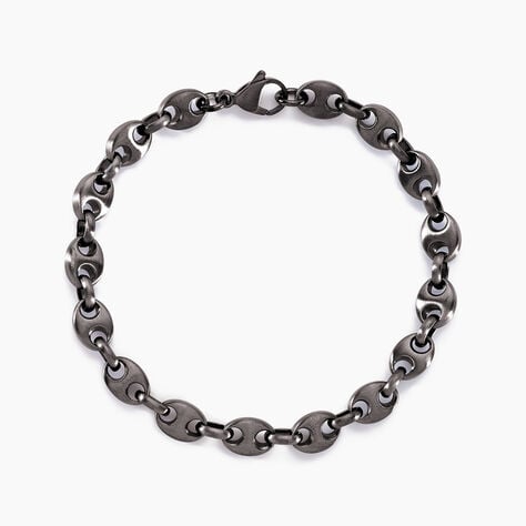 Bracelet Cadia Antique Acier Noir - Bracelets Homme | Histoire d’Or