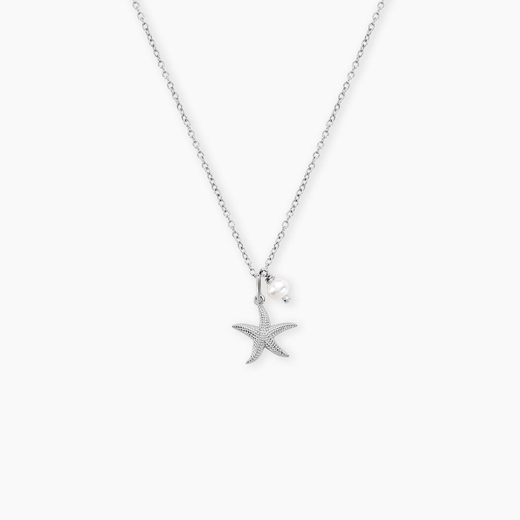 Collier Lupita Argent Blanc Perle De Culture - Nouveautés Femme | Histoire d’Or