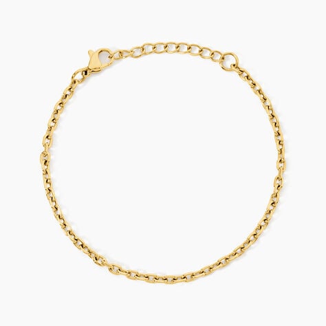 Bracelet Mirca Acier Jaune - Bijoux sans pierre Femme | Histoire d&rsquo;Or