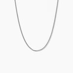 Cha&icirc;ne Clementine Argent Blanc - Chaines Unisex | Histoire d&rsquo;Or