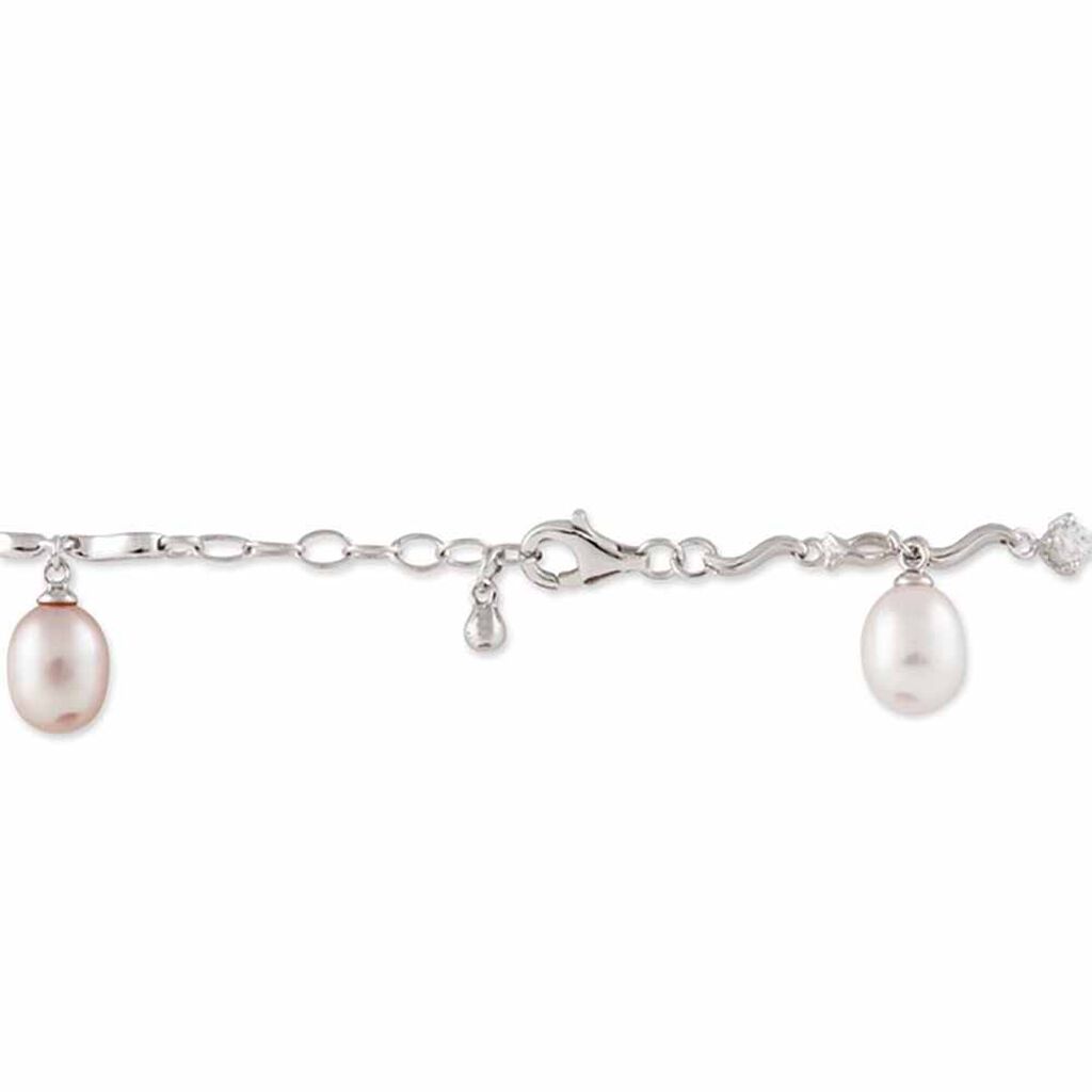Bracelet Salomee Argent Blanc Perle De Culture - Bracelets Femme | Histoire d&rsquo;Or