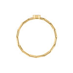 Bague Grady Plaqu&eacute; Or Jaune Oxyde De Zirconium - Bagues solitaires Femme | Histoire d&rsquo;Or