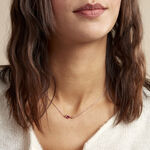 Collier Olufe Argent Rose Oxyde De Zirconium - Colliers fantaisie Femme | Histoire d&rsquo;Or
