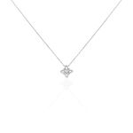 Collier Isia Argent Blanc Oxyde De Zirconium - Colliers fantaisie Femme | Histoire d&rsquo;Or