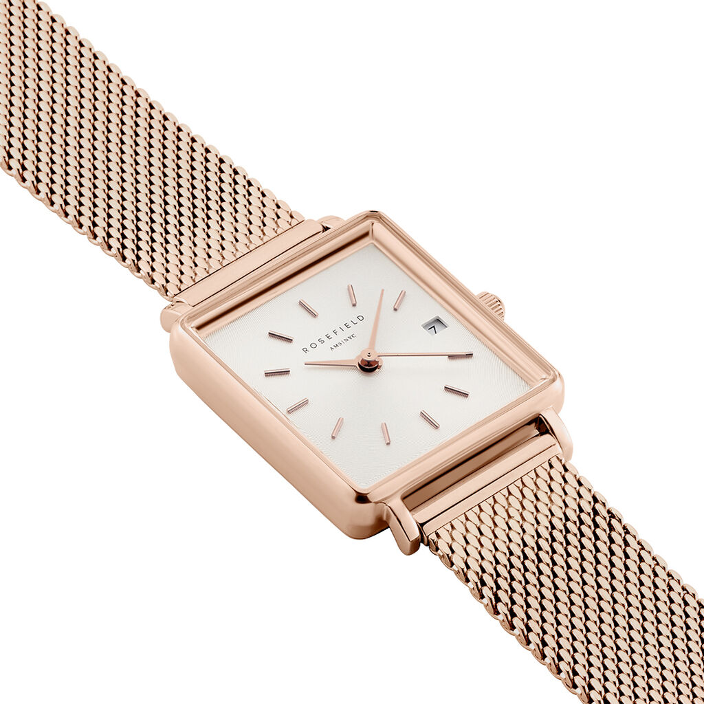 Montre Rosefield Boxy Xs Blanc - Montres Femme | Histoire d’Or