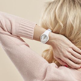 Montre Ice Watch Ice Glam Rock Fond Blanc - Montres Femme | Histoire d’Or