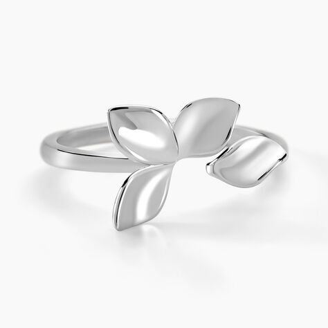 Bague Narcisse Dream Argent Blanc - Bagues fantaisie Femme | Histoire d’Or