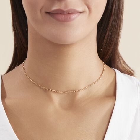 Chaîne Esra Maille Alternee 1/3 Or Jaune - Cadeaux de naissance Enfant | Histoire d’Or