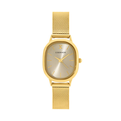 Montre Codhor Lou Champagne - F&ecirc;te des m&egrave;res Femme | Histoire d&rsquo;Or