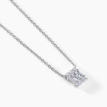 Collier Baroque Party Argent Blanc Oxyde De Zirconium - Colliers fantaisie Femme | Histoire d&rsquo;Or