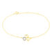 Bracelet Or Jaune Helisende Diamants - Bracelets chaîne Femme | Histoire d’Or