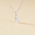 Collier Roma Argent Blanc Oxyde De Zirconium - Colliers fantaisie Femme | Histoire d&rsquo;Or