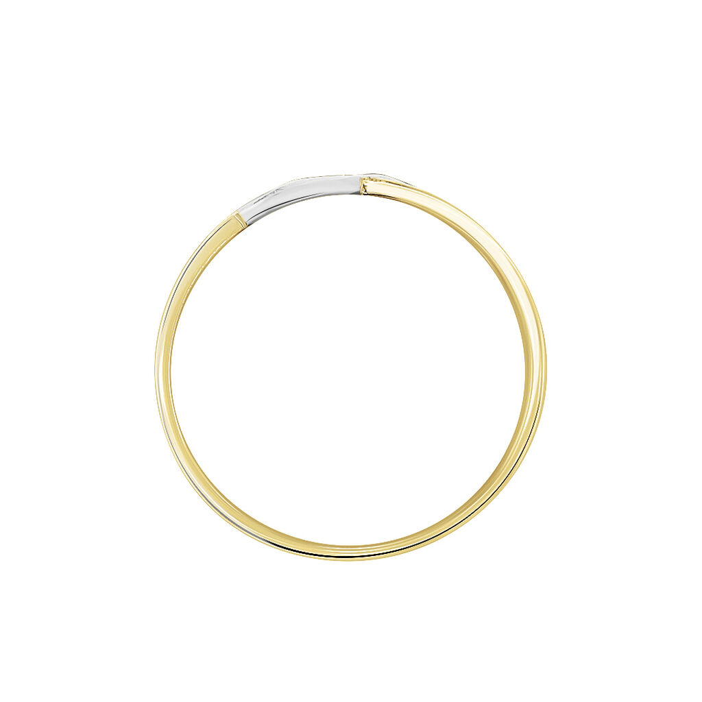 Bague Ramona Or Jaune Diamant - Bagues avec pierre Femme | Histoire d’Or