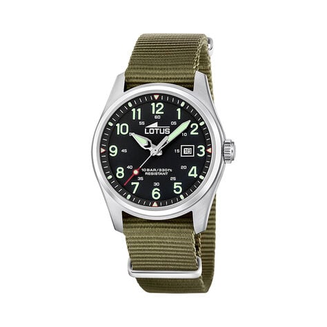 Montre Lotus Minimalist 42 Noir - Montres Homme | Histoire d&rsquo;Or