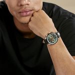 Montre Montignac Round Chrono Vert - Montres Homme | Histoire d&rsquo;Or