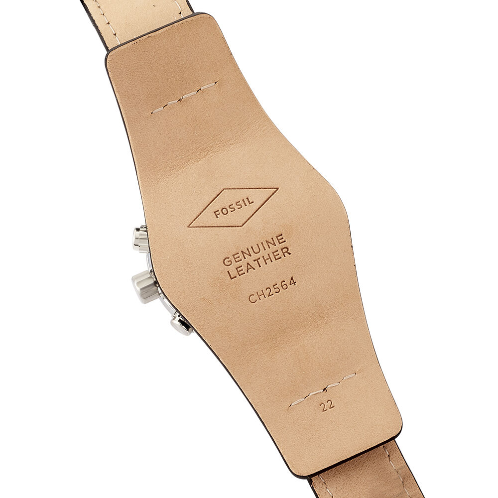 Montres Fossil CH2564 Acier Boucle Ardillon Blanc Ronde - HIMHB1B4450 •  Histoire d'Or