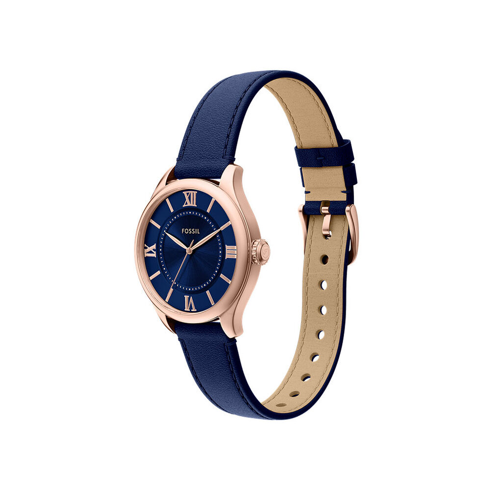 Montre Fossil Gilmore Bleu - Montres Femme | Histoire d’Or