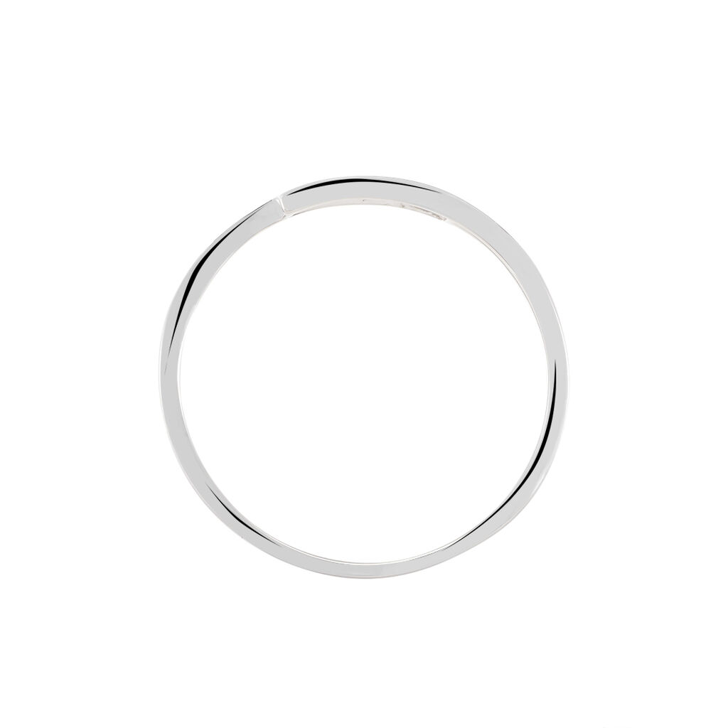 Bague Abigaelle Or Blanc Diamant - Bagues avec pierre Femme | Histoire d’Or