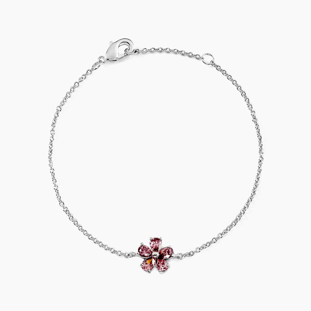 Bracelet Lalla Argent Blanc Pierre D'imitation - Nouveautés Femme | Histoire d’Or
