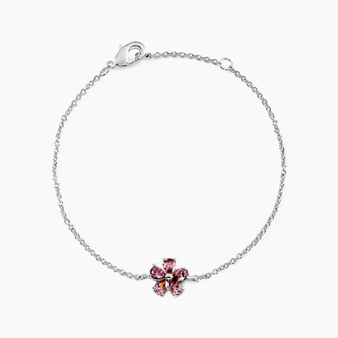 Bracelet Lalla Argent Blanc Pierre D'imitation - Nouveautés Femme | Histoire d’Or