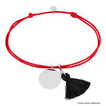 Bracelet Paula Argent Blanc - Bracelets cordon Femme | Histoire d&rsquo;Or