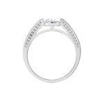 Bague Malou Argent Blanc Oxyde De Zirconium - Bagues solitaires Femme | Histoire d&rsquo;Or